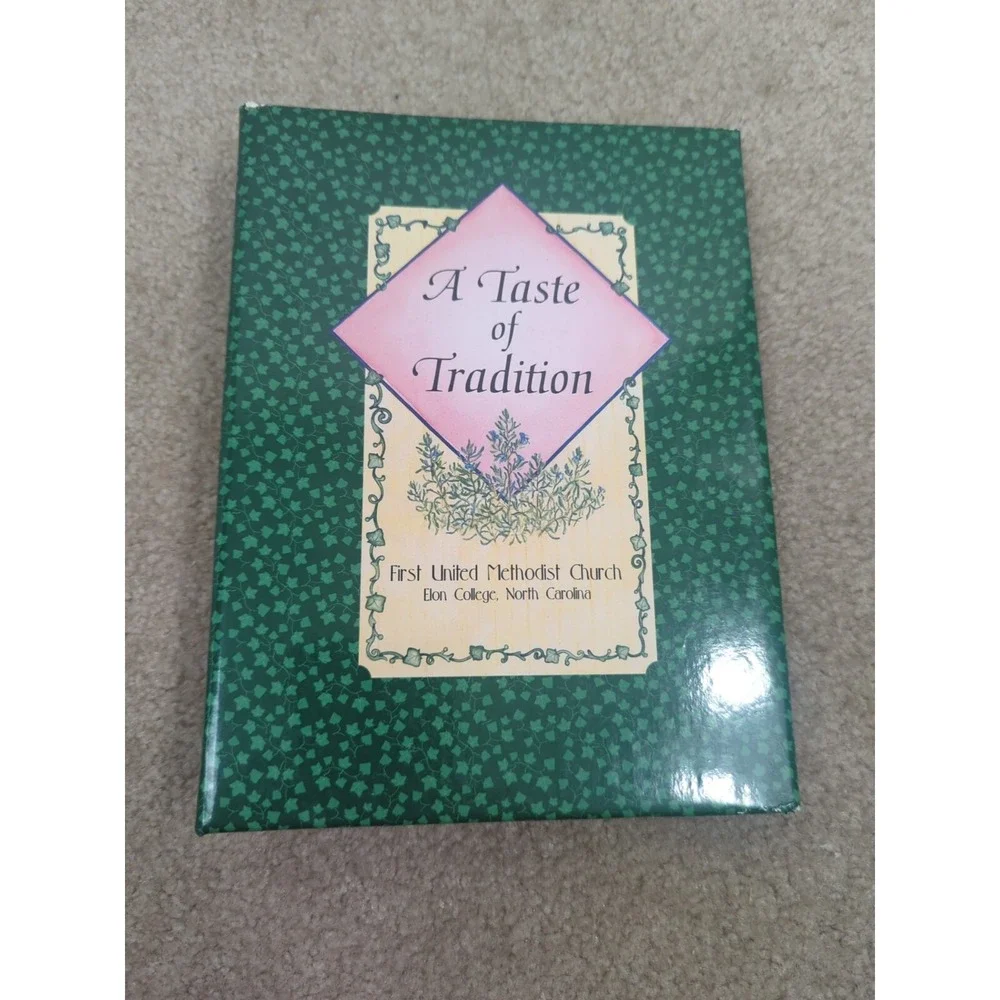 UMW Of First United Methodist Church Spiral Cookbook Elon College, N.C. 1997